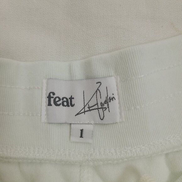 Feat X Kristin Cavallari Blanket Blend Shorts L White Multi Tie Dye Pull-On‎ - Picture 5 of 7